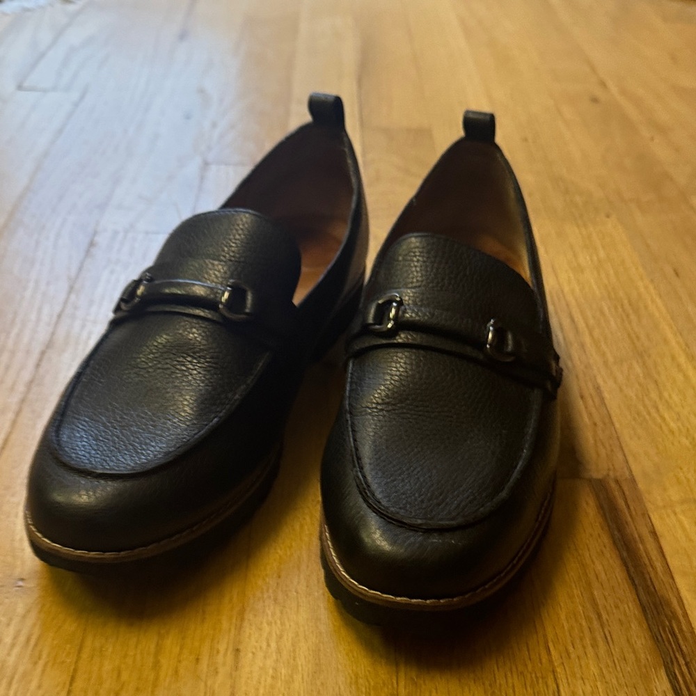 Gentle Souls Eugene Lug Bit
buckle loafers